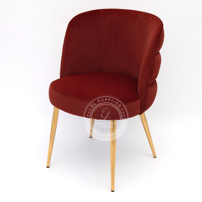 NADOR Red Wine Accent Chair
