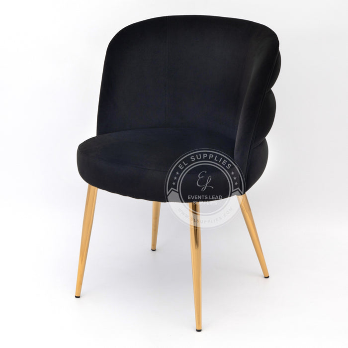 NADOR Black Accent Chair