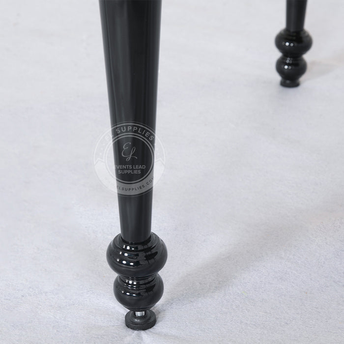 half circle table