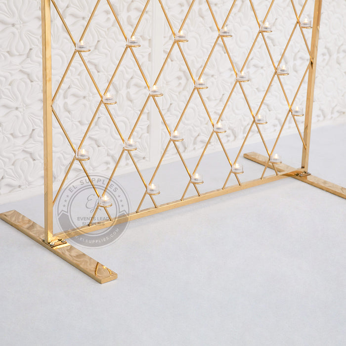 ELENTARI Candle Wall Backdrop Panel
