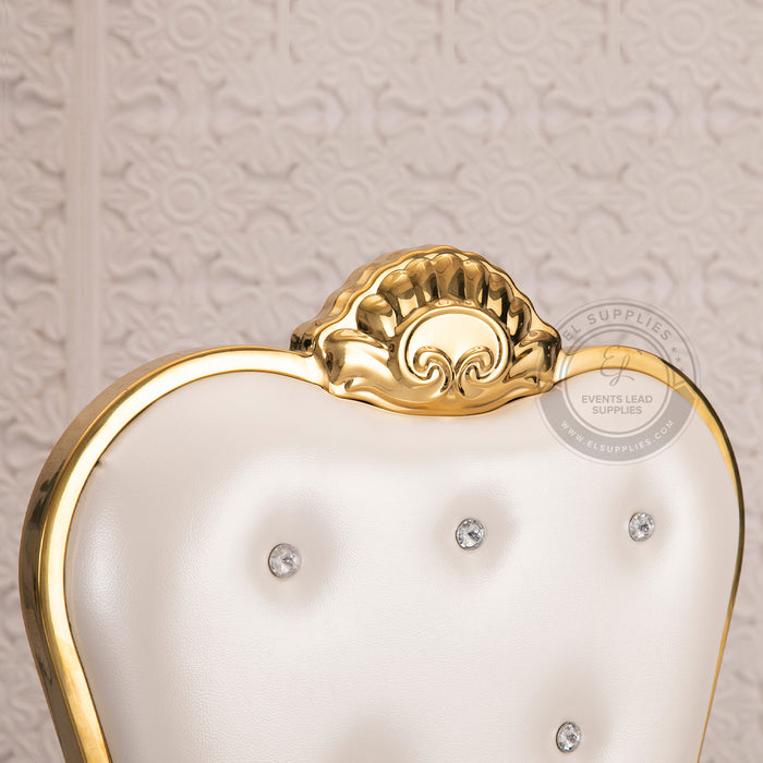 APRICUS DIAMOND Throne Chair (Set of 2)