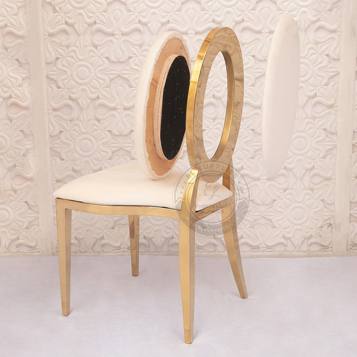 OLYMPIA Gold Chair Stackable (Dior Chair)