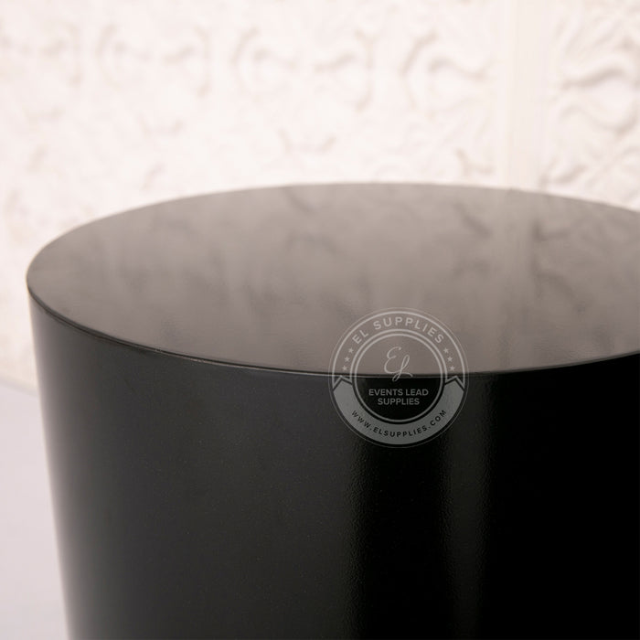 DRUM Black Cylinder Stands