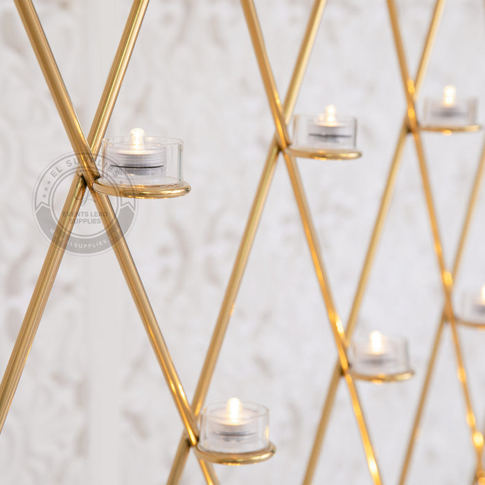 ELENTARI Candle Wall Backdrop Panel