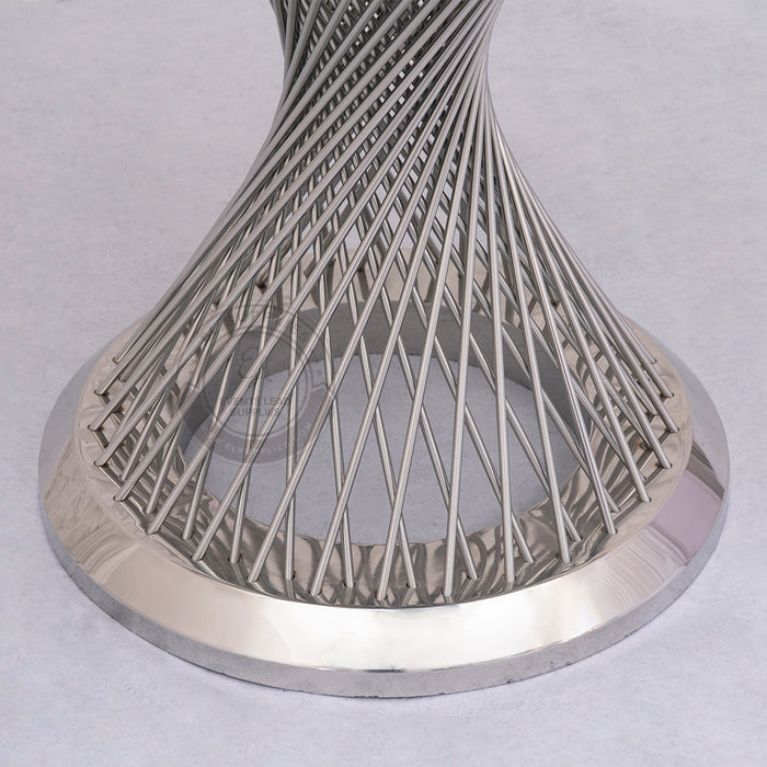 VORAGE KUSCO Silver Cake Table