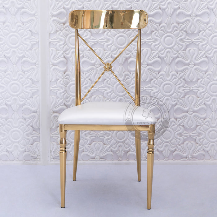 FRANKLIN Gold Seneca Dining Chair