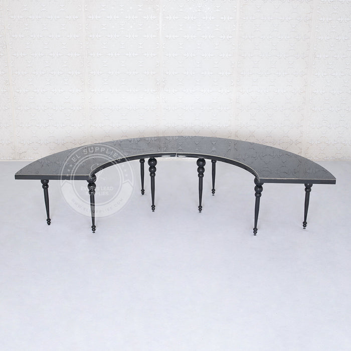 half circle dining table uk