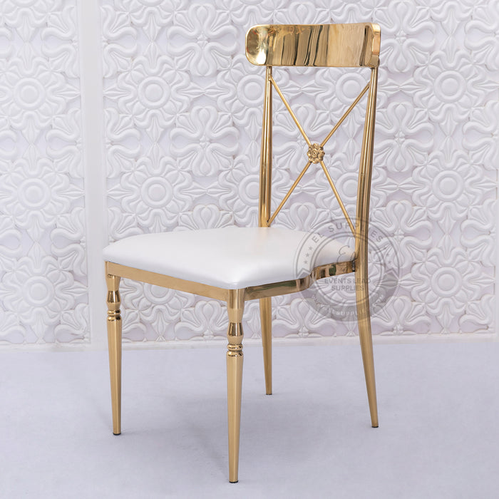 FRANKLIN Gold Seneca Dining Chair