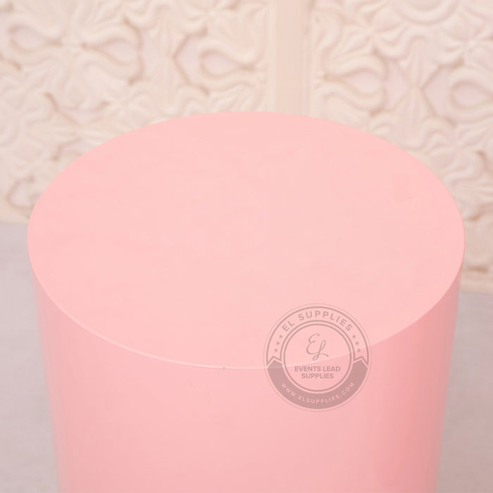 DRUM Pink Cylinder Stands