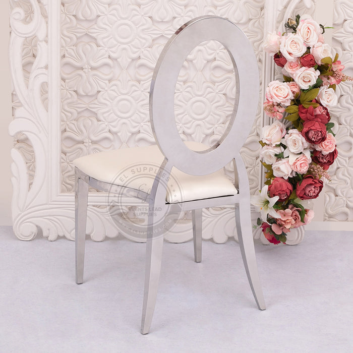 OLYMPIA Silver Chair Stackable (Dior Chair)