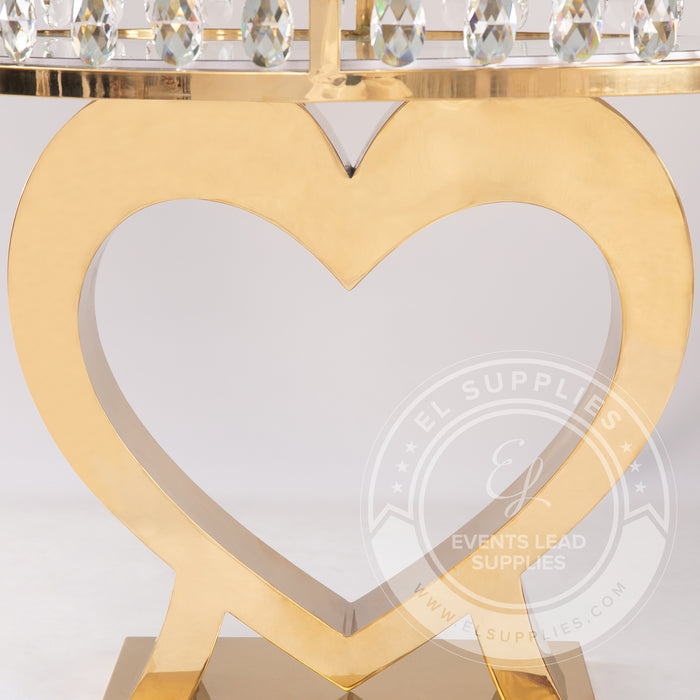 GEMMA HATHOR Heart Shaped Cake Table