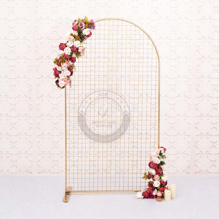 LYLAS Gold Arch Backdrop