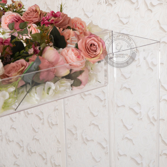 ARSINOE Ghost Clear Square Gazebo Canopy