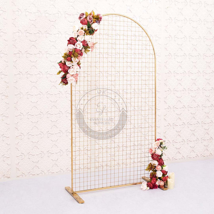 LYLAS Gold Arch Backdrop