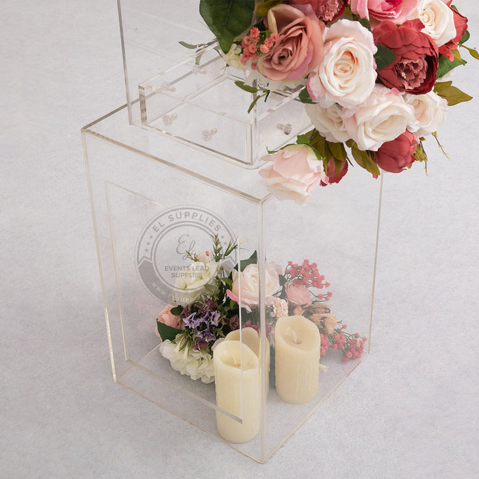 ARSINOE Ghost Clear Square Gazebo Canopy