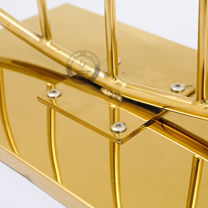 MERI Gold Round Backdrop