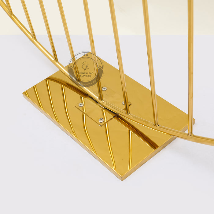 MERI Gold Round Backdrop