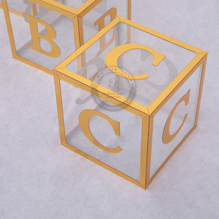abc in box letters