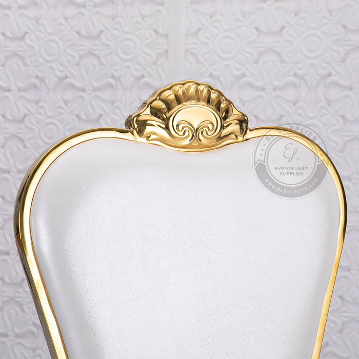 APRICUS Sweetheart Modern Throne Chair (Set of 2)