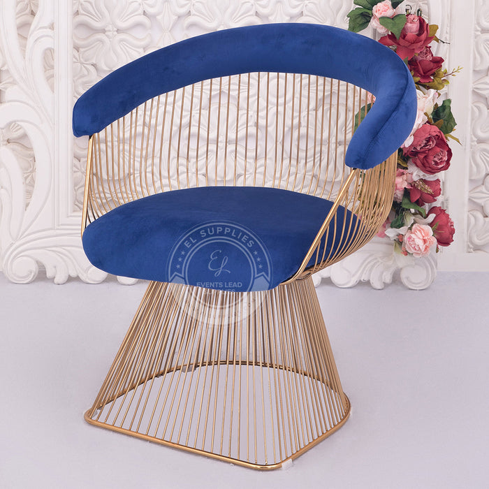 EUTERPE Blue Chair