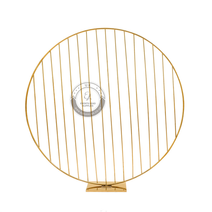 MERI Gold Round Backdrop