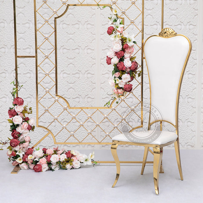 APRICUS Sweetheart Modern Throne Chair (Set of 2)