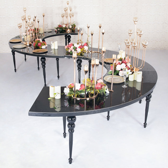 full-circle dining table