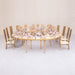 round dining table for weddings 