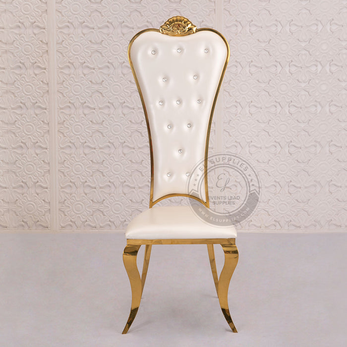 APRICUS DIAMOND Throne Chair (Set of 2)