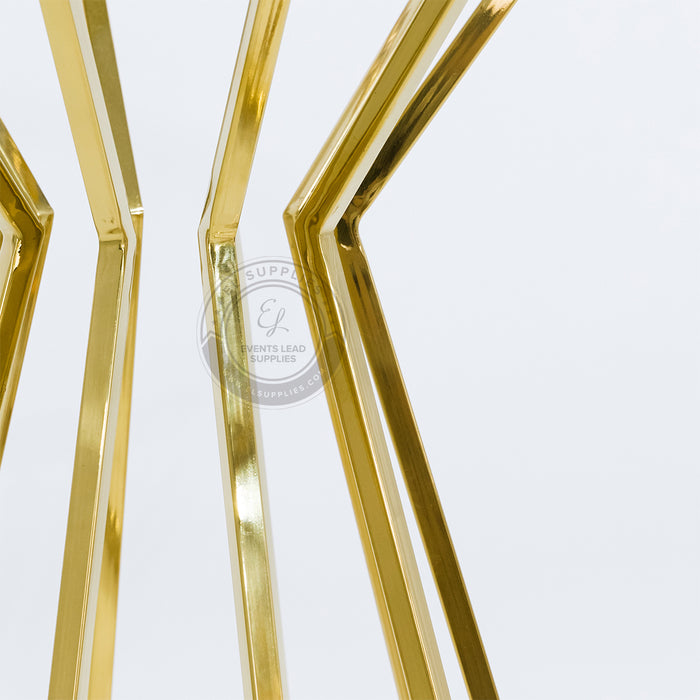 CAGED CONO Gold Stands