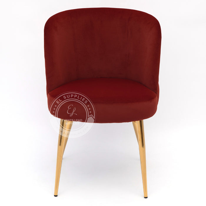 NADOR Red Wine Accent Chair