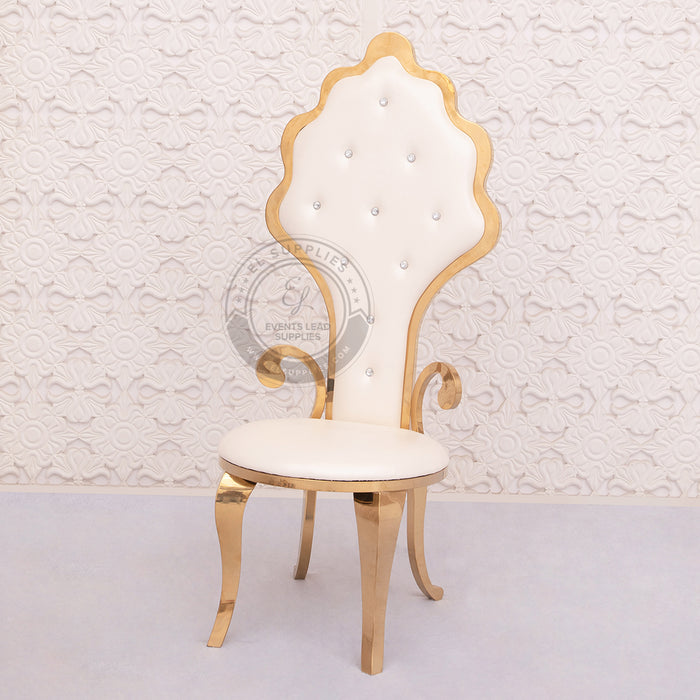 APHRODITE Sweetheart Throne Chair (Set of 2)