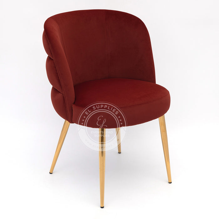 NADOR Red Wine Accent Chair