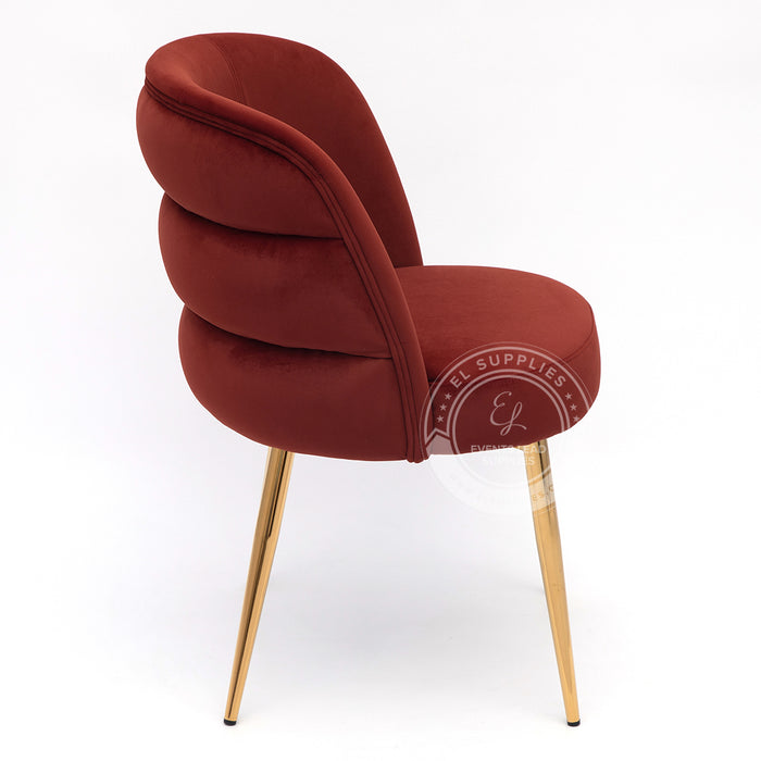 NADOR Red Wine Accent Chair