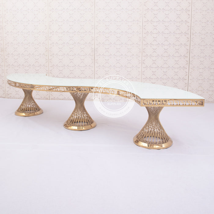 KUSCO VORAGE HALF MOON Dining Table