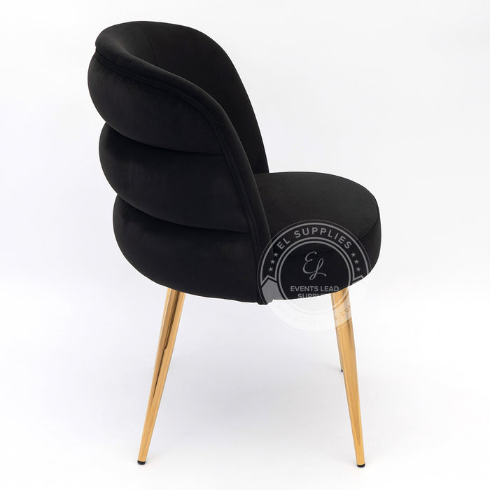NADOR Black Accent Chair