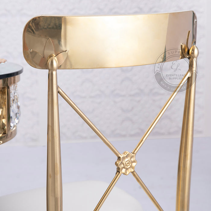 FRANKLIN Gold Seneca Dining Chair