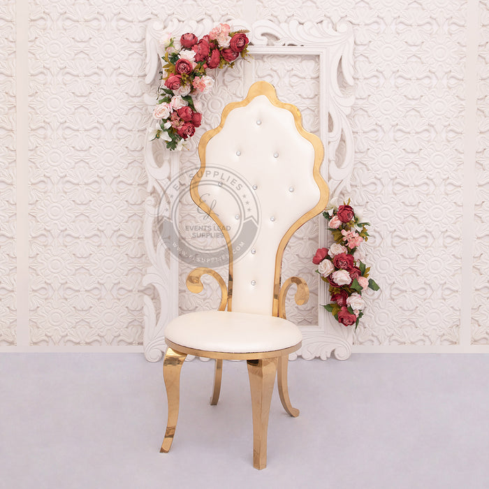 APHRODITE Sweetheart Throne Chair (Set of 2)