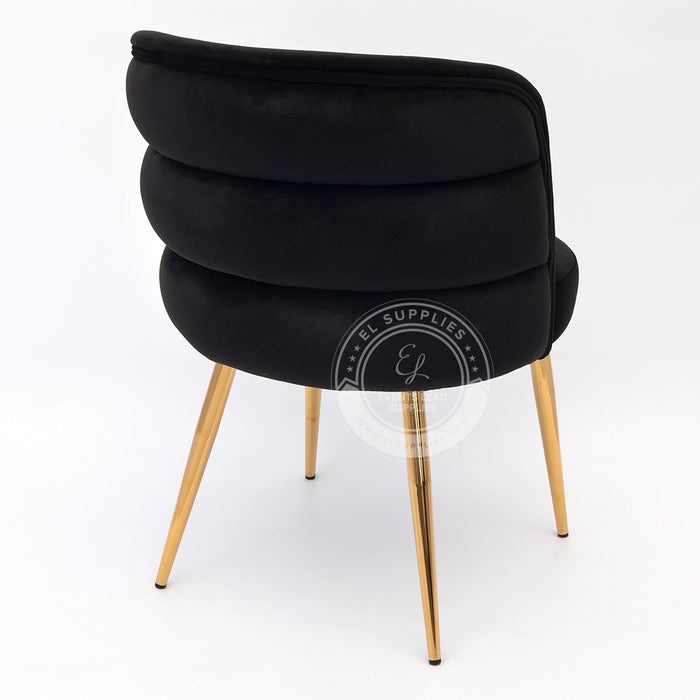 NADOR Black Accent Chair