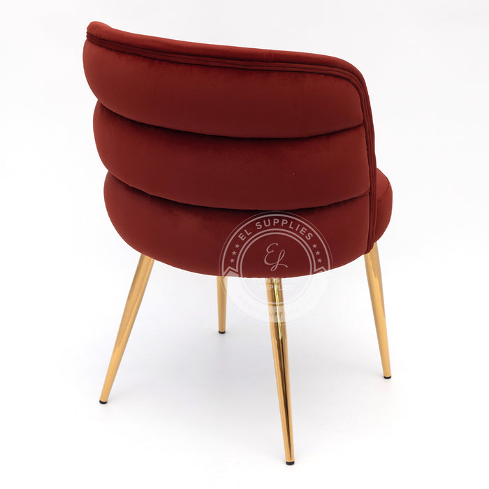 NADOR Red Wine Accent Chair