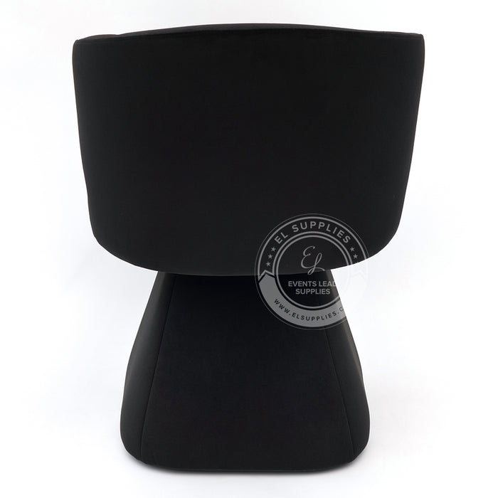 LARACHE Black Accent Chair