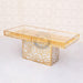 GEMMA Rose is a 6-foot sweetheart dining table2