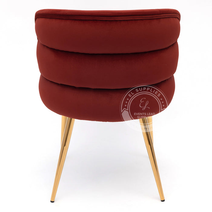 NADOR Red Wine Accent Chair