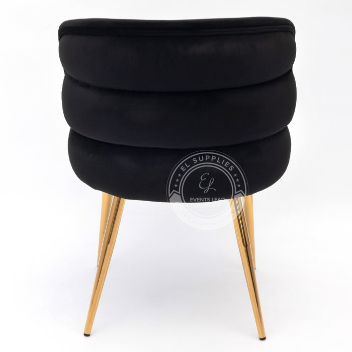 NADOR Black Accent Chair