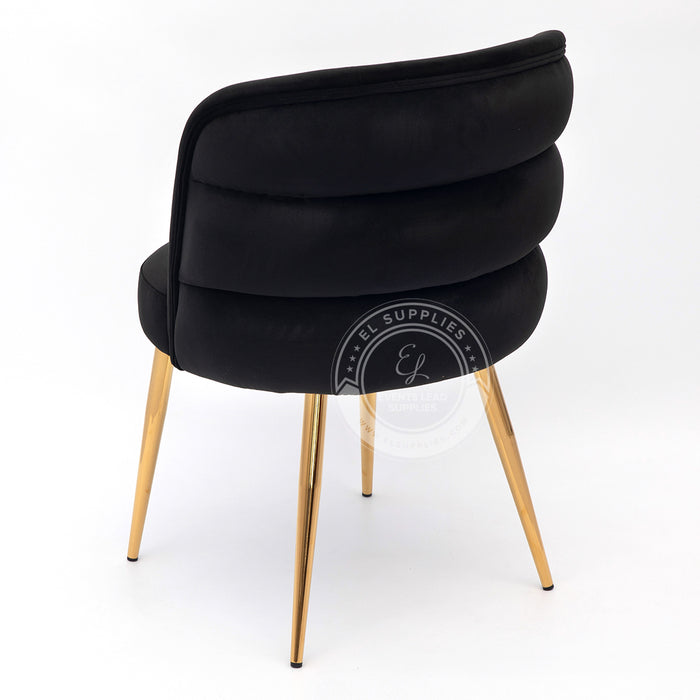 NADOR Black Accent Chair