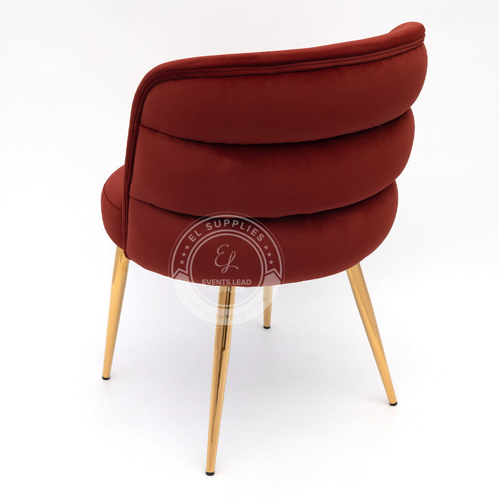 NADOR Red Wine Accent Chair