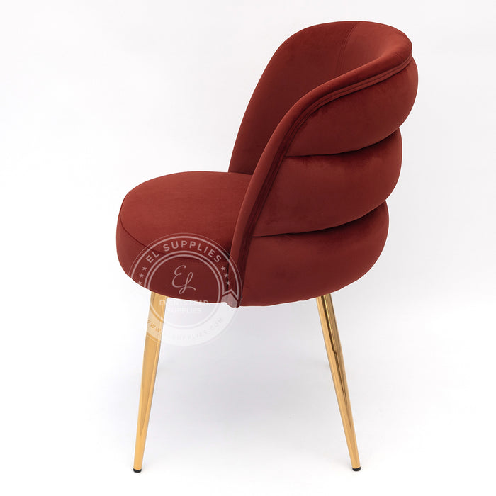 NADOR Red Wine Accent Chair