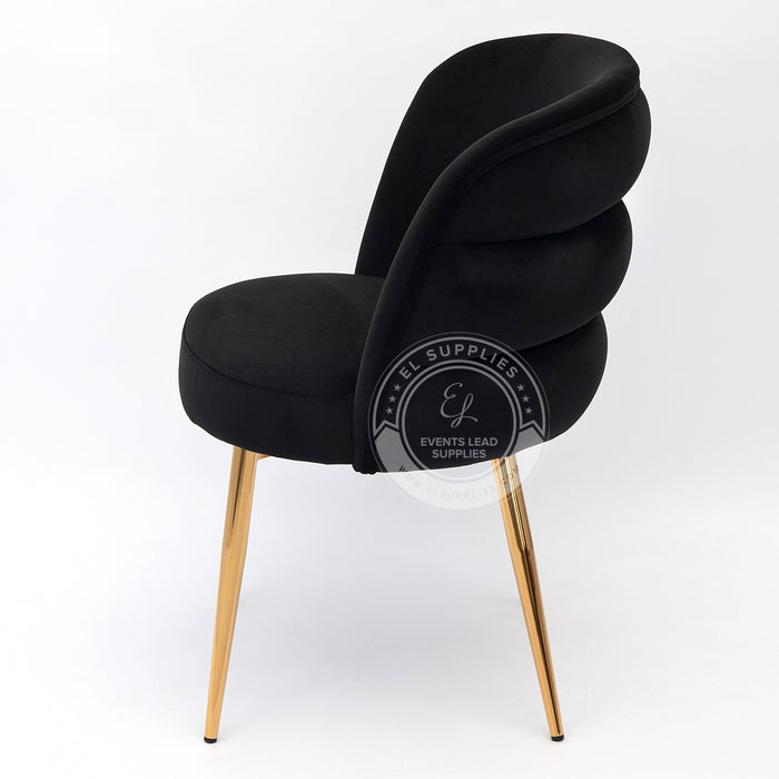 NADOR Black Accent Chair