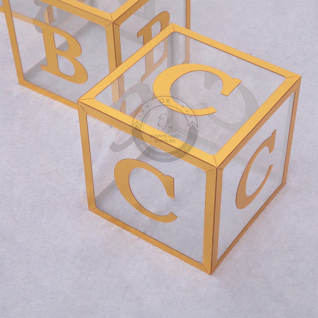 Shai ABC Box Events Boxed Letters — EL Supplies UK