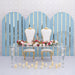 clear glass dining table for weddings and events